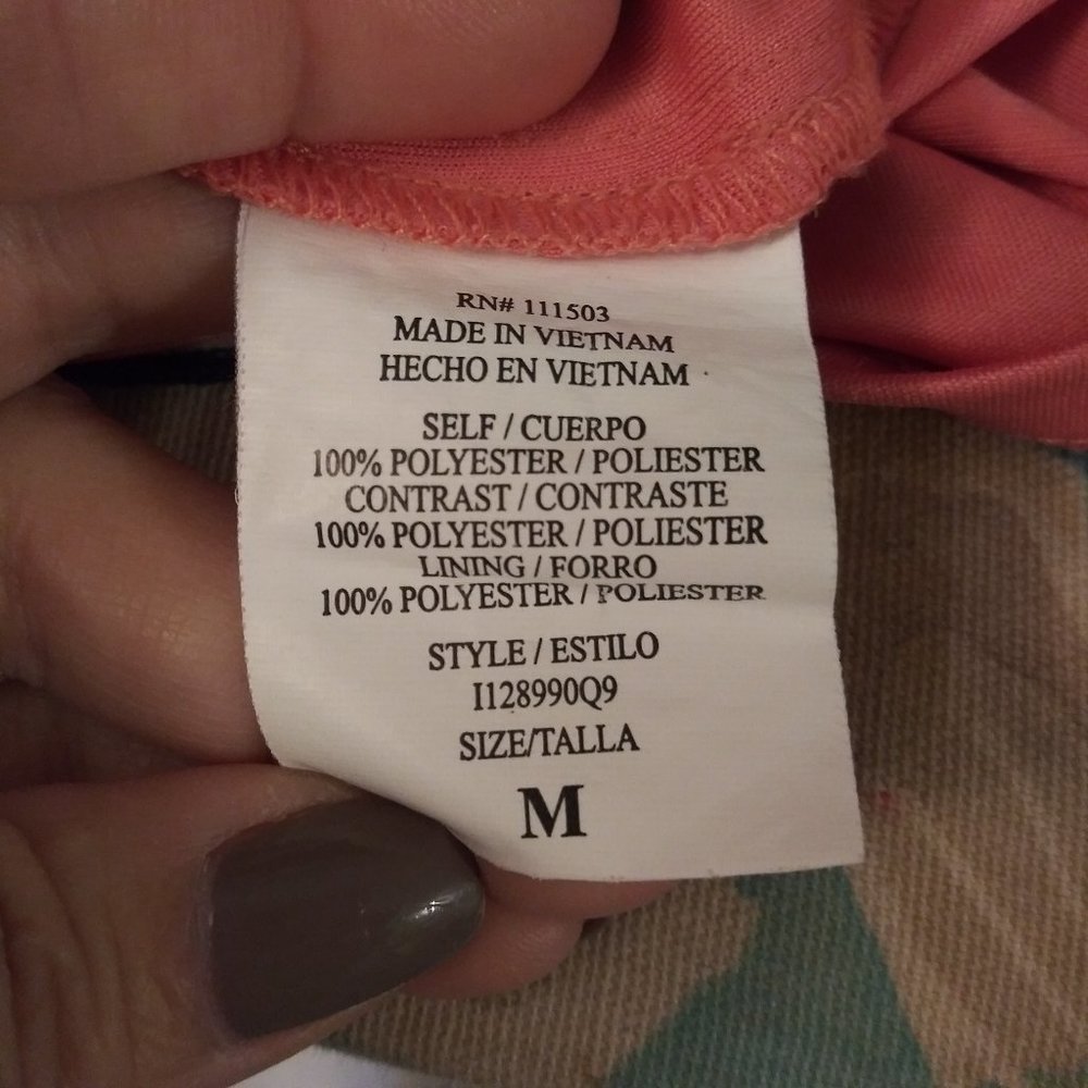 2349 Size Med As U Wish Lined Tunic Top - Picture 8 of 8